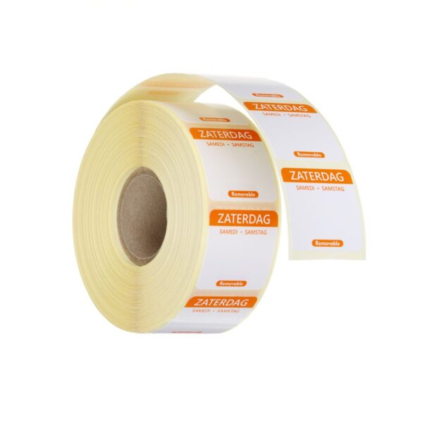 Daily food safety labels