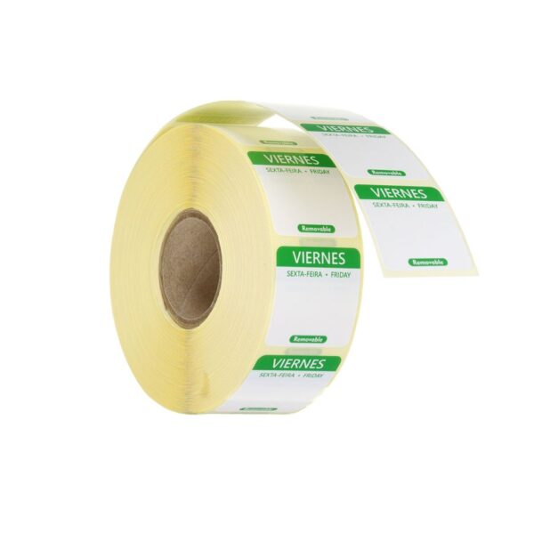 Daily food safety labels