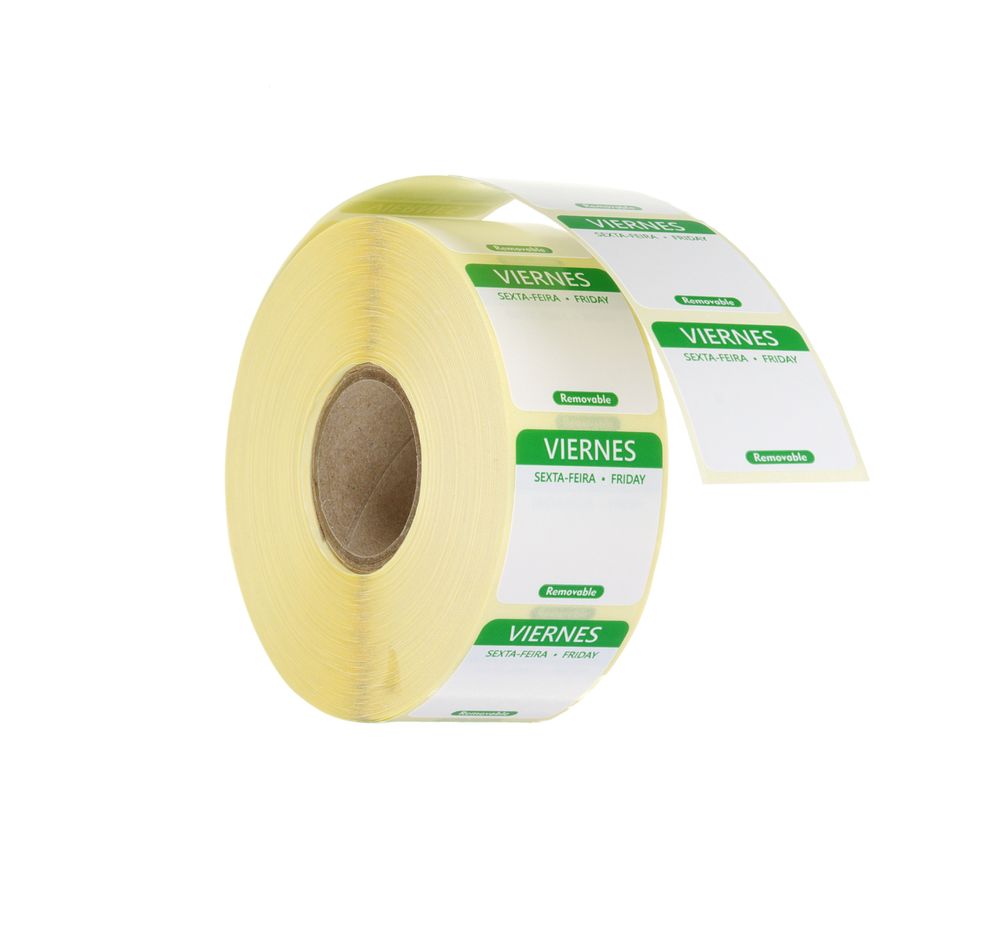 Daily food safety labels