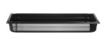 Container GN 1/1 black polycarbonate