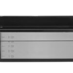 Container GN 1/2 black polycarbonate