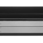 Container GN 1/2 black polycarbonate