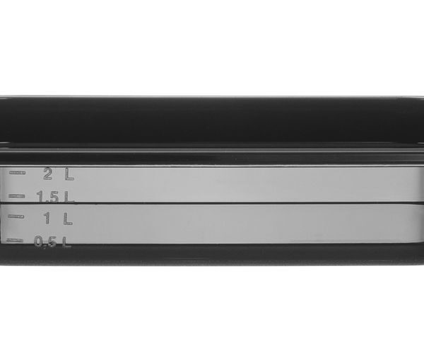 Container GN 1/3 black polycarbonate