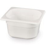 Container GN 1/6 white polycarbonate
