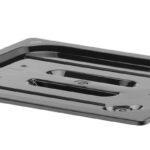 Lid for GN containers black polycarbonate