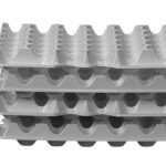 Set of 4 egg trays for HENDI OVOBOX 120