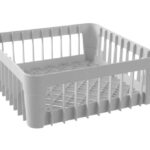 Dishwasher basket for glasses