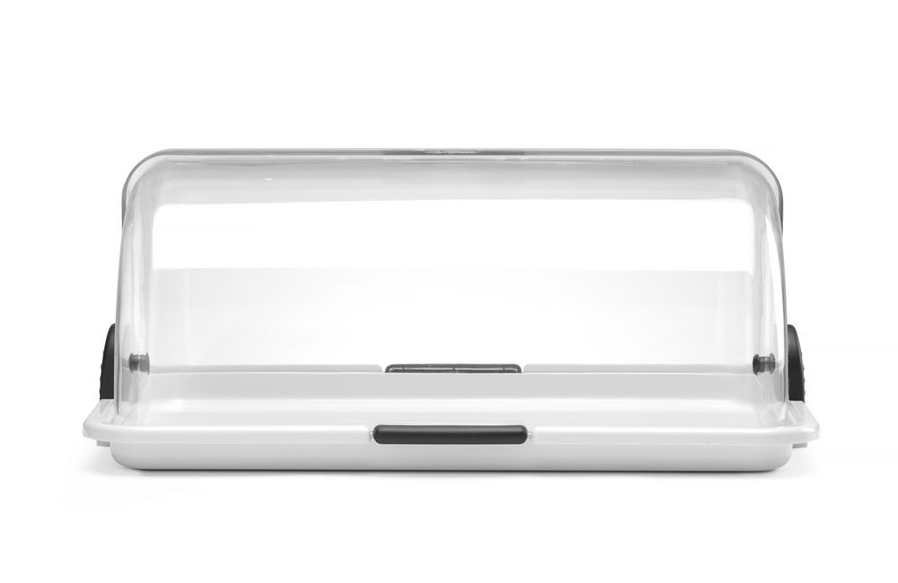 Roll-top display – single