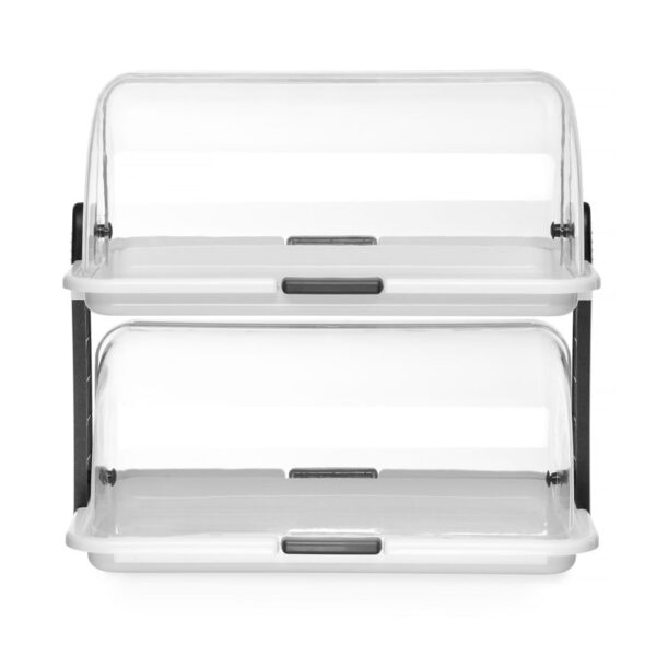 Roll top display – double