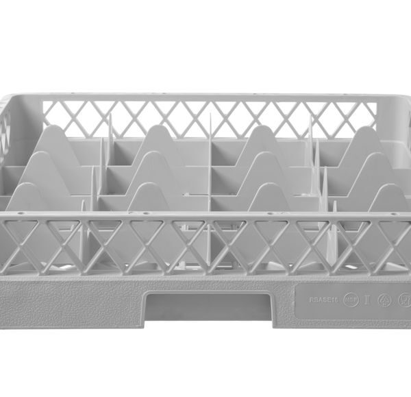 Dishwasher basket for glassware