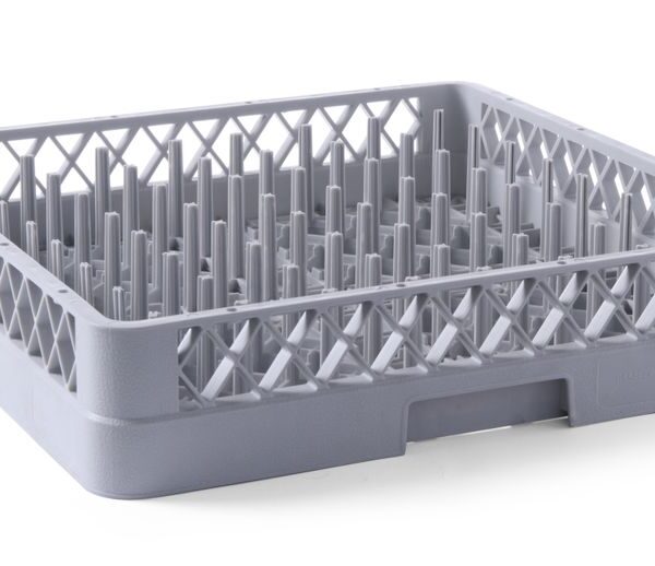 Dishwasher basket for plates