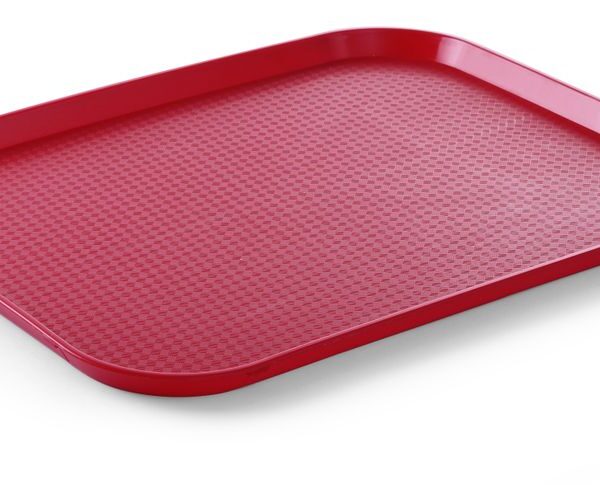 Polypropylene fast food tray
