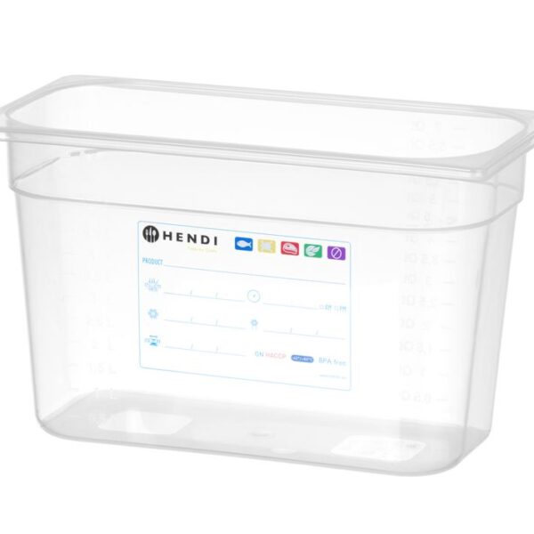 Container GN 1/3 HACCP