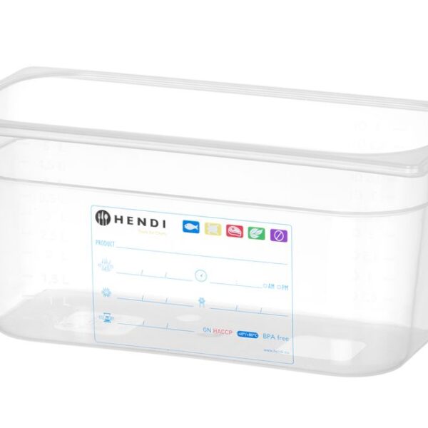 Container GN 1/3 HACCP