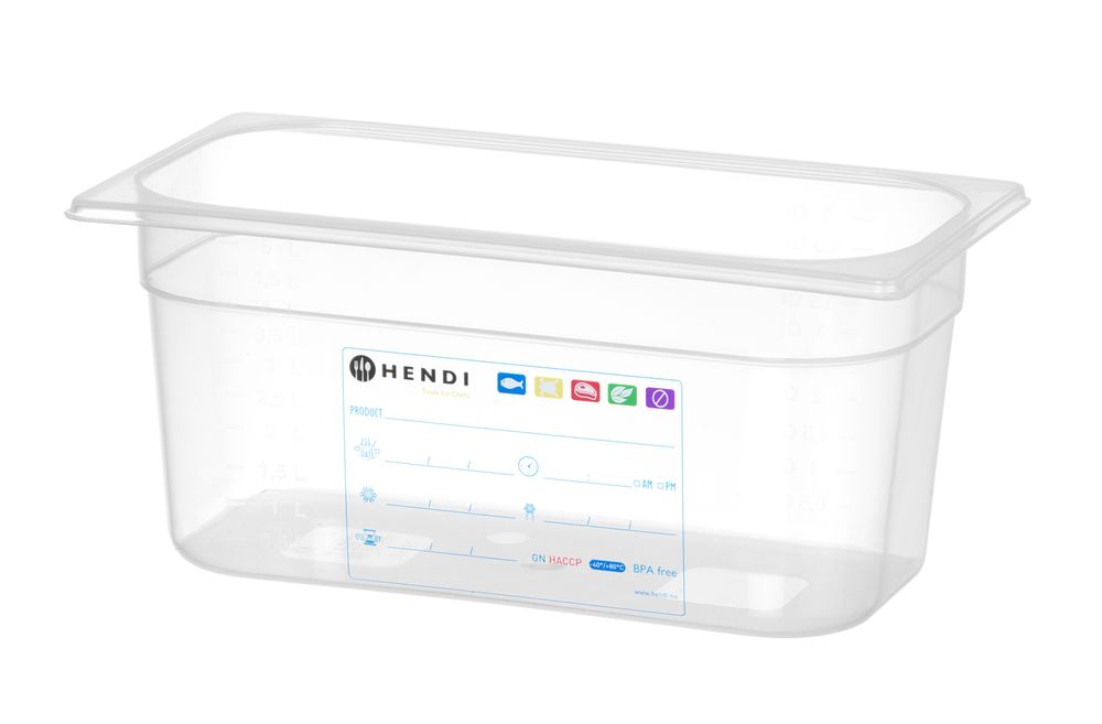 Container GN 1/3 HACCP