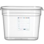 Container GN 1/4 HACCP