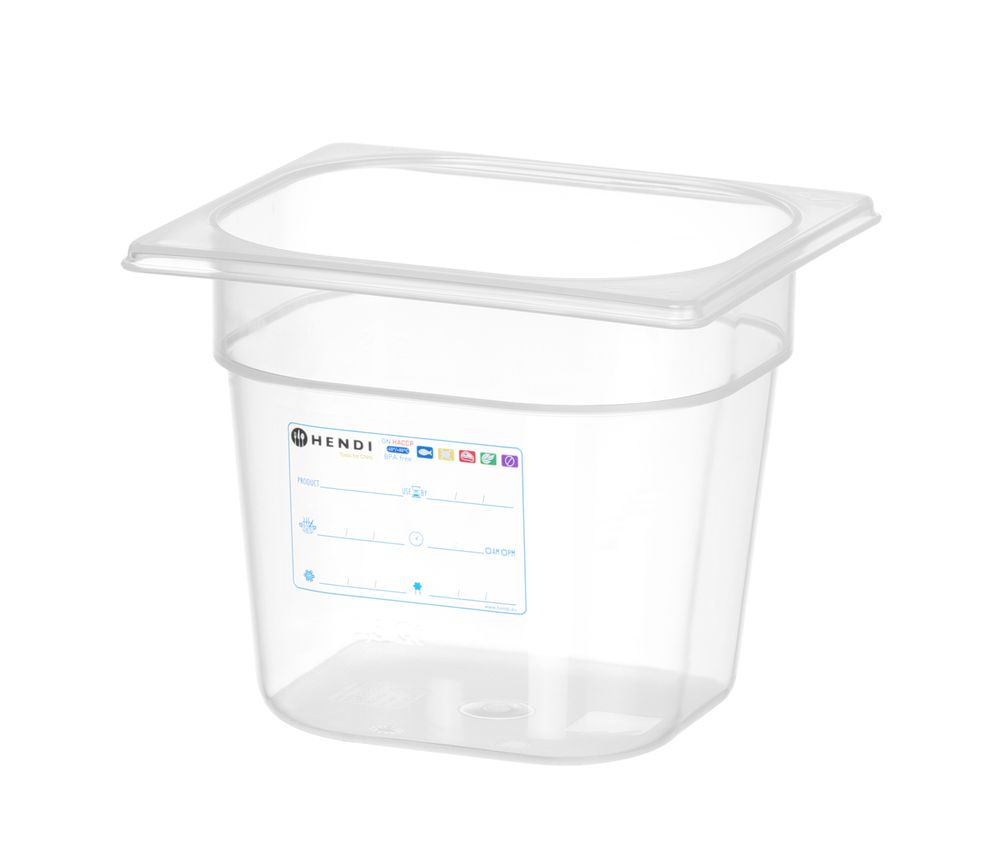Container GN 1/6 HACCP