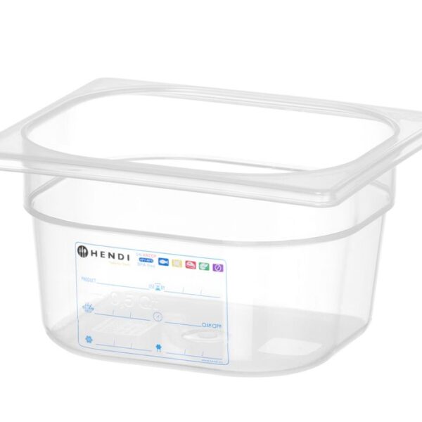 Container GN 1/6 HACCP