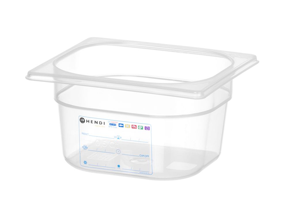 Container GN 1/6 HACCP