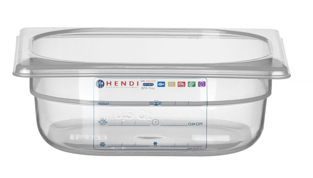 Container GN 1/6 HACCP