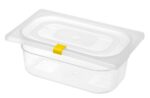 Lid clips for HACCP storage containers