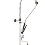 Tap with pull out rinser