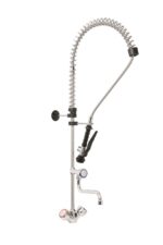 Tap with pull out rinser