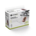 Embossed vacuum bags