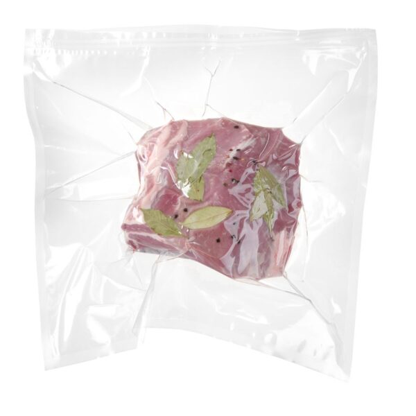 Sous-vide cooking bags for vacuum packing machines
