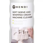 Soft serve and whipped cream machine cleaner