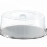 Round tray with cover