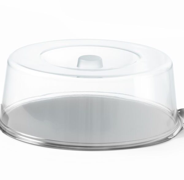 Round tray with cover