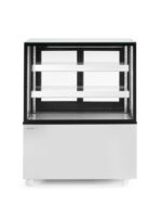 Refrigerated display cabinets with 2 shelves