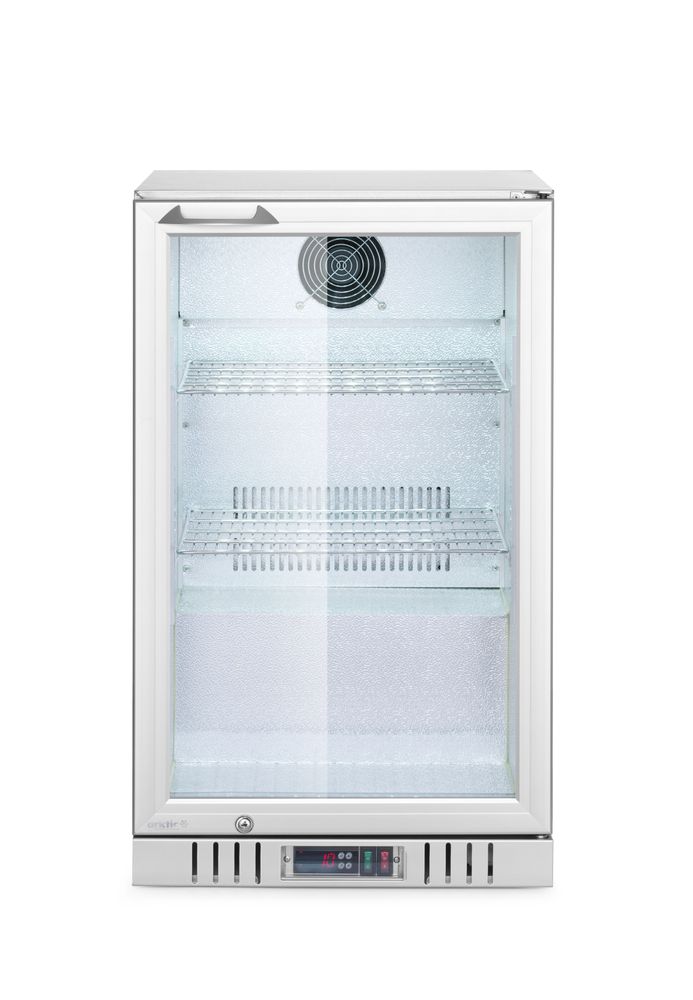 Back bar refrigerator with 1 door