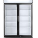Hendi – Arktic – Backbar koelkast met lichtbak, dubbele deur