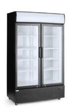 Hendi – Arktic – Backbar koelkast met lichtbak, dubbele deur - Afbeelding 2