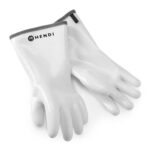 Gloves with silicone coating