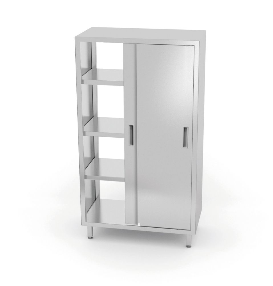Pass-through cupboard with sliding doors – bolted Pass-through cupboard with sliding doors – bolted