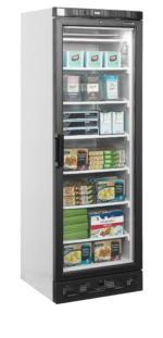 TEFCOLD Displayvriezer met verwarmde glazen deur - UFSC371G - Afbeelding 2