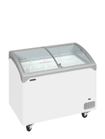 TEFCOLD Elegante diepvrieskist met gebogen glazen schuifdeksels - NIC302SCEB