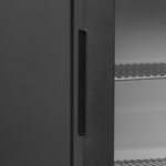 TEFCOLD Zwarte minibar met glazen deur - TM44G-1 - Afbeelding 4