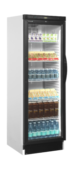 TEFCOLD Flessenkoeler met aan linkerkant scharnierende deur - CEV425 1 LED L/H - Afbeelding 2