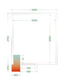 TEFCOLD Professionele koeling - CRPF2427 - Afbeelding 2