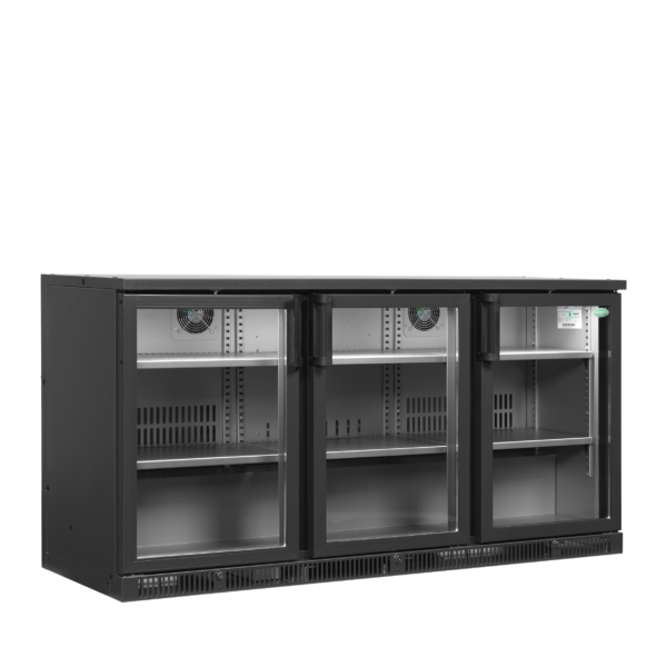 Serrco by TEFCOLD Ruime barkoeler met glazen deuren SGD-360GE