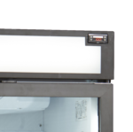 TEFCOLD 3-deurs displayvriezer met kap - UFSC1600GCP - Afbeelding 3