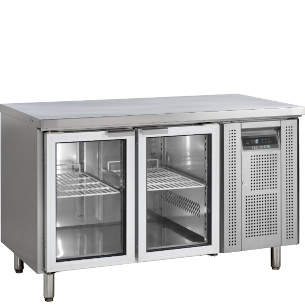 TEFCOLD Roestvast stalen counterkoeler met GN1/1-planken CK7210G