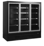 TEFCOLD Multideckvriezer met volledige glazen deur met mogelijkheid voor combineren - EXTRA1875FD