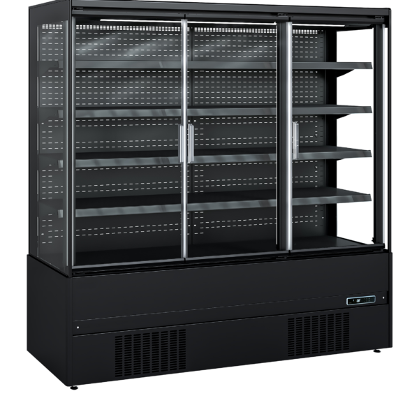 TEFCOLD WANDKOELING ECO-CRONUS MET GLASDEUREN 1935X665X1920 MCB200H (ECRON BK)