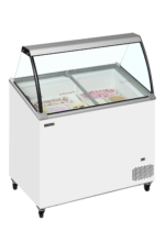 TEFCOLD Vriezer voor schepijs - schuin oplopend met bovenblad - IC302SCE-SO - Afbeelding 2