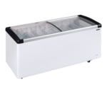 TEFCOLD Moderne ijskast met glazen deksels - IDB500-W1